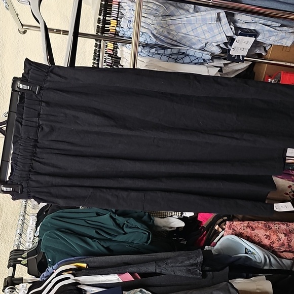 Nwt Black Women's Skirt With Pockets #139 - Picture 4 of 4